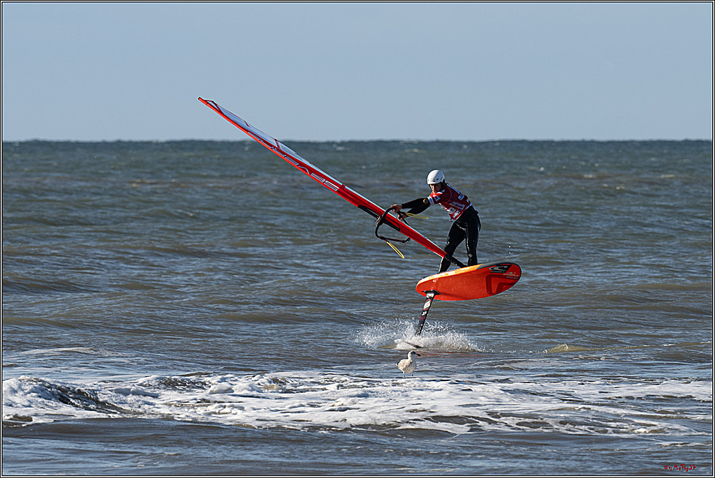 PWA 2024 - Slalom Foil - Man and Woman; Sylt, 02.10.2024