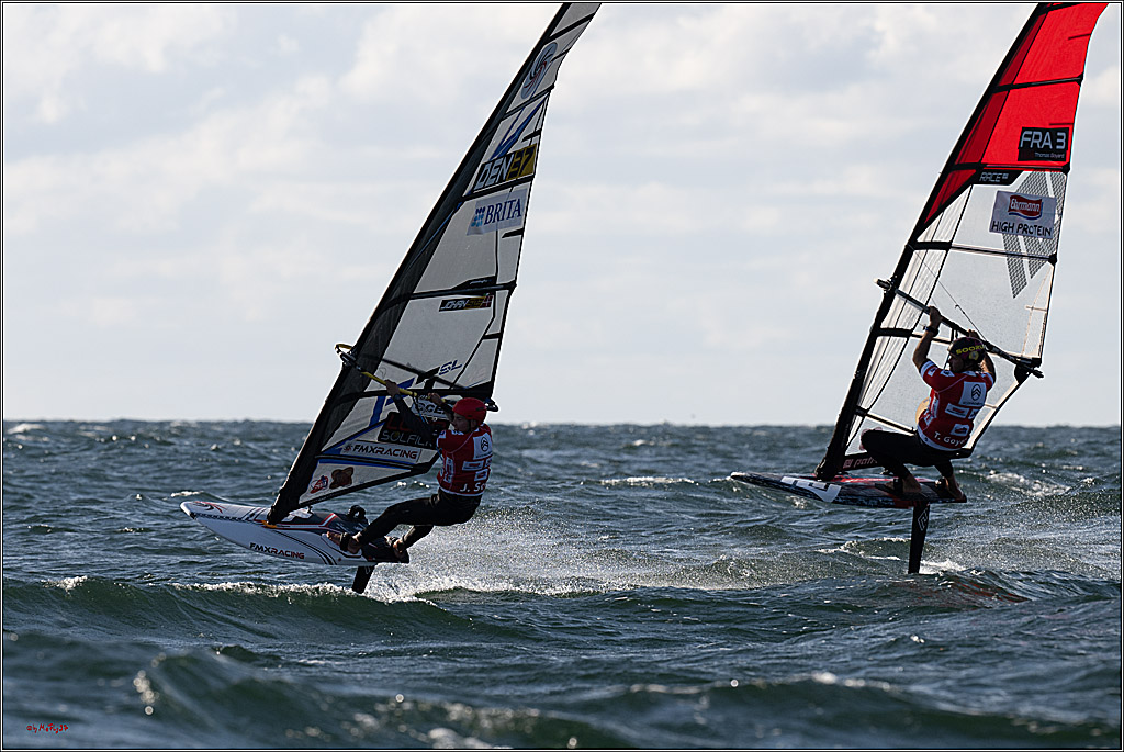 PWA 2024 - Slalom Foil - Man and Woman; Sylt, 02.10.2024