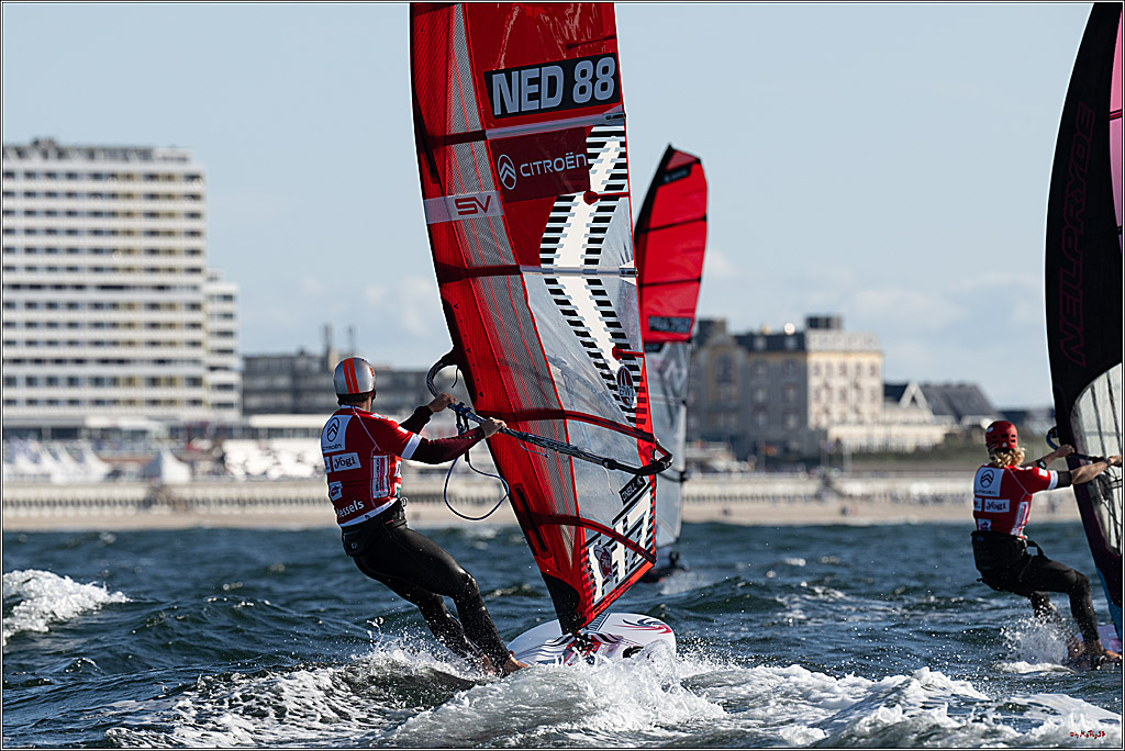 PWA 2024 - Slalom Foil - Man and Woman; Sylt, 02.10.2024