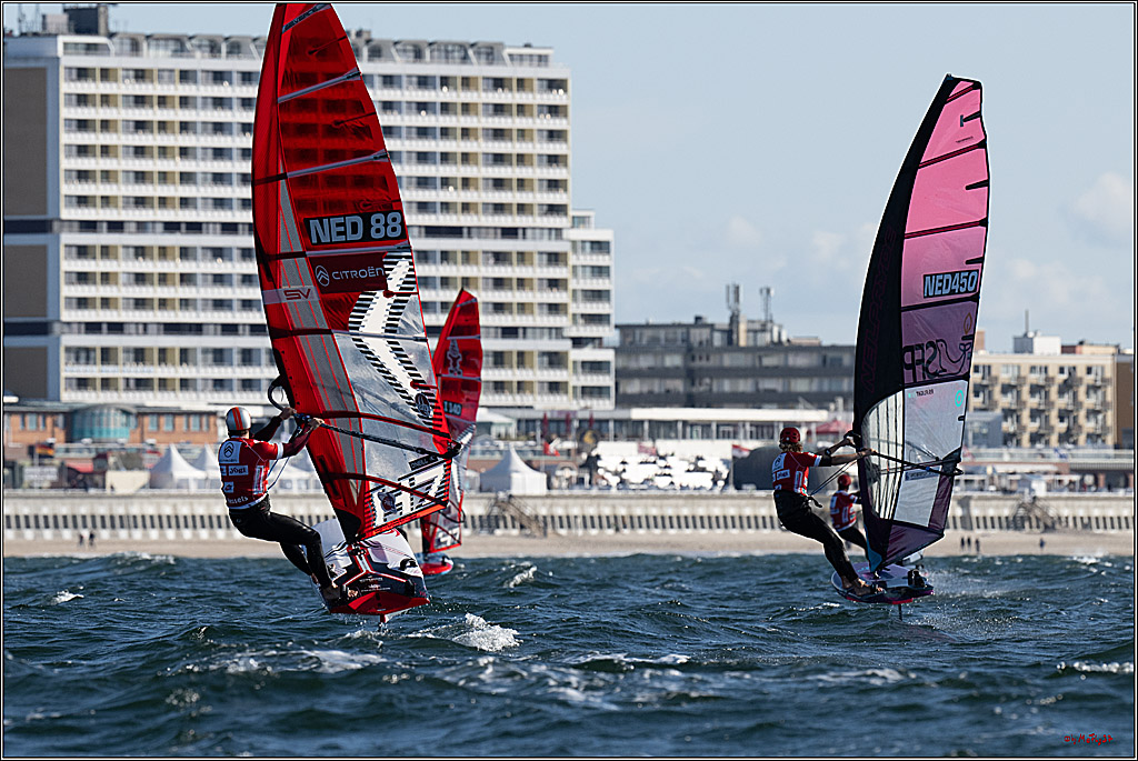 PWA 2024 - Slalom Foil - Man and Woman; Sylt, 02.10.2024