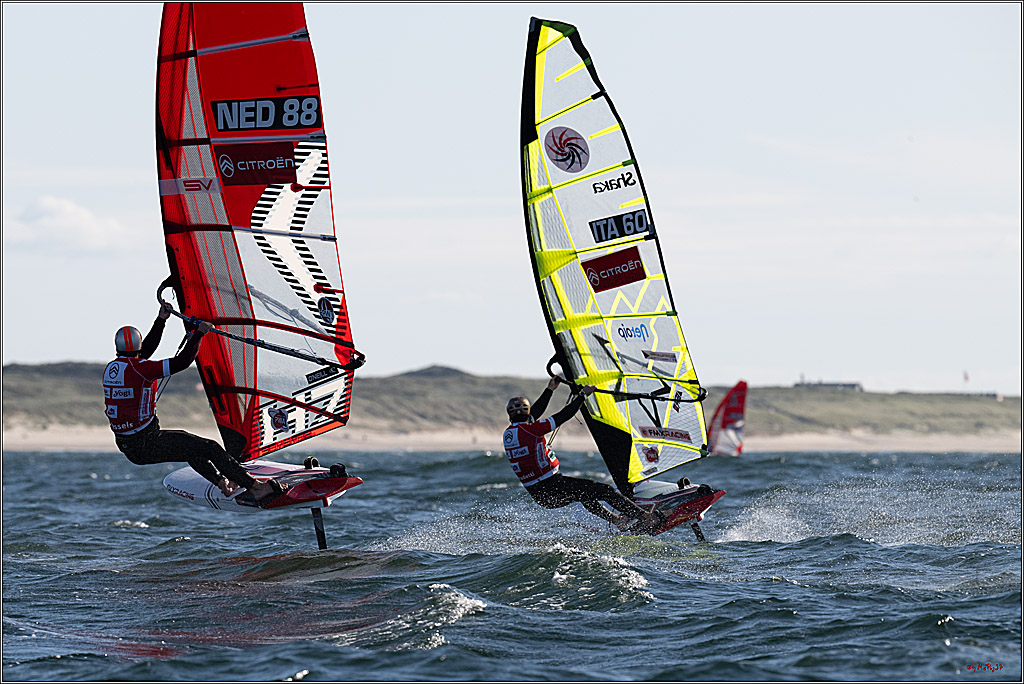 PWA 2024 - Slalom Foil - Man and Woman; Sylt, 02.10.2024