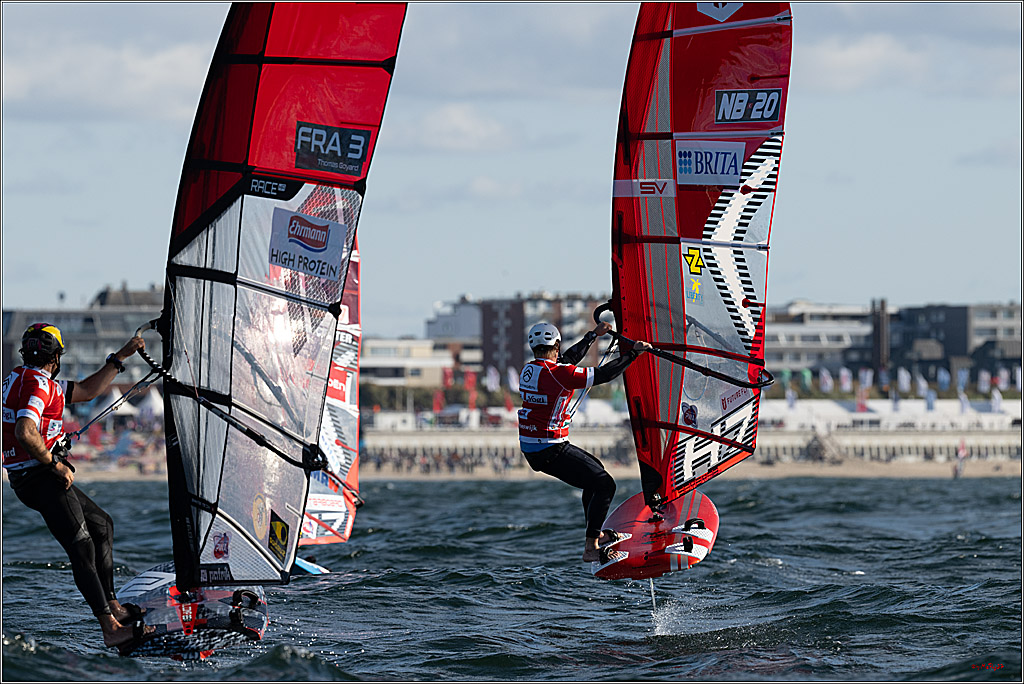 PWA 2024 - Slalom Foil - Man and Woman; Sylt, 02.10.2024