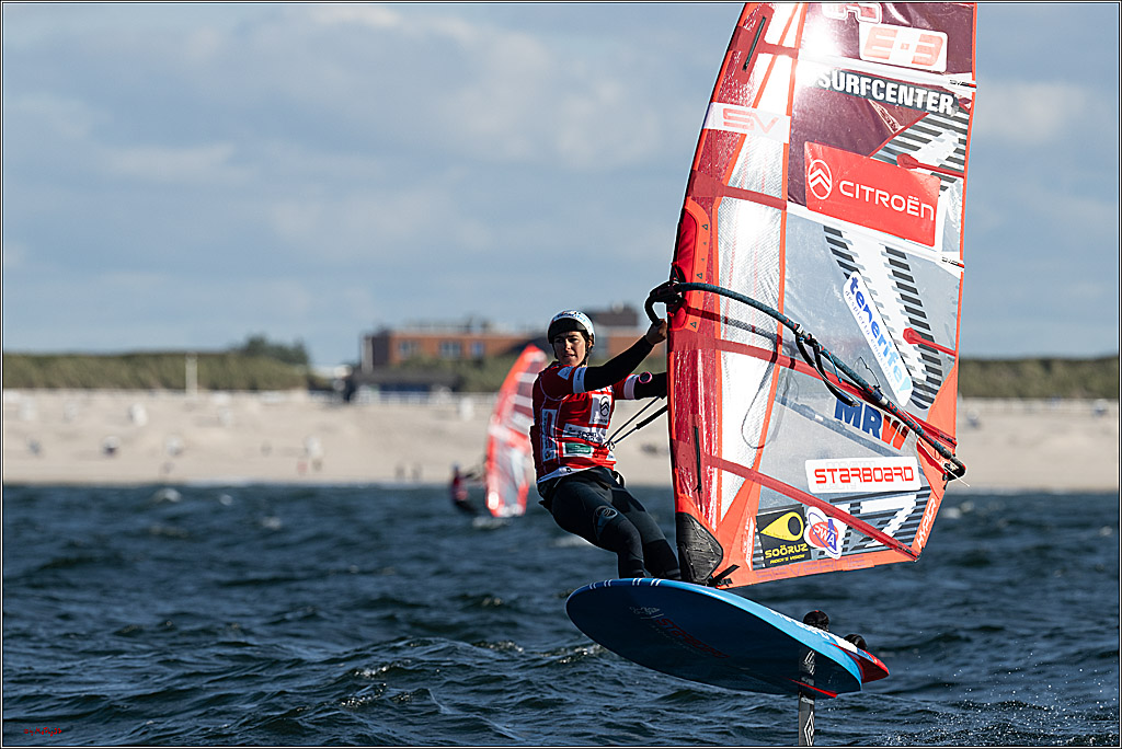 PWA 2024 - Slalom Foil - Man and Woman; Sylt, 02.10.2024