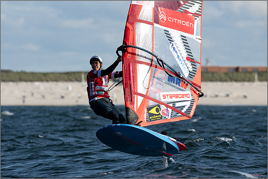 PWA 2024 - Slalom Foil - Man and Woman; Sylt, 02.10.2024