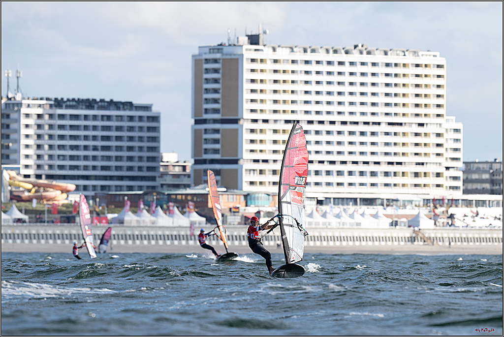PWA 2024 - Slalom Foil - Man and Woman; Sylt, 02.10.2024
