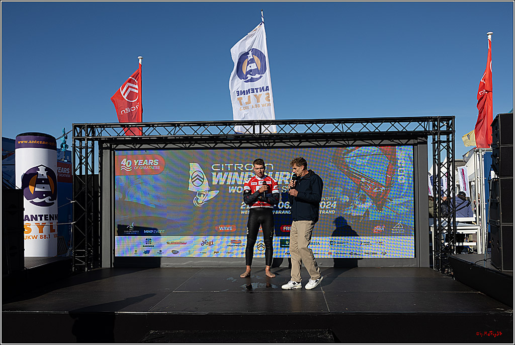 PWA 2024 - Slalom Foil - Man and Woman; Sylt, 30.09.2024
