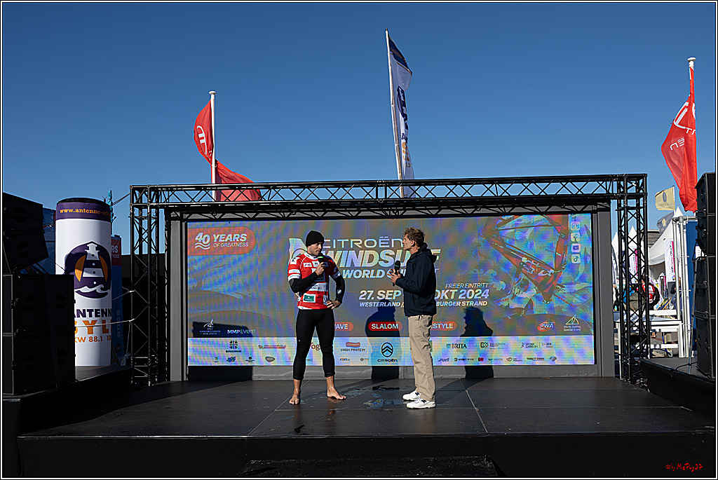 PWA 2024 - Slalom Foil - Man and Woman; Sylt, 30.09.2024