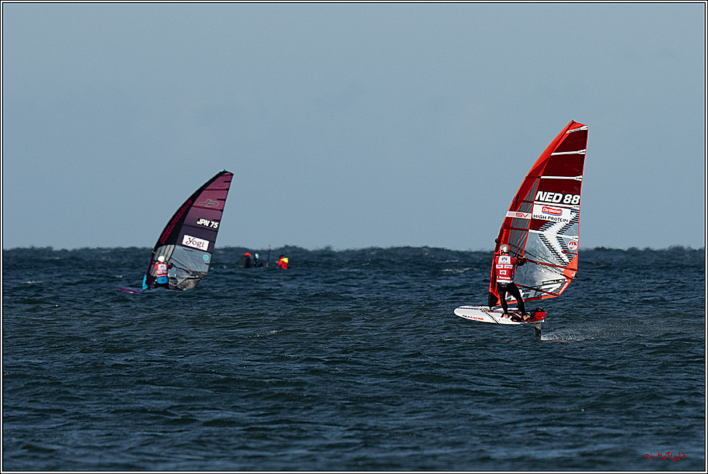 PWA 2024 - Slalom Foil - Man and Woman; Sylt, 30.09.2024