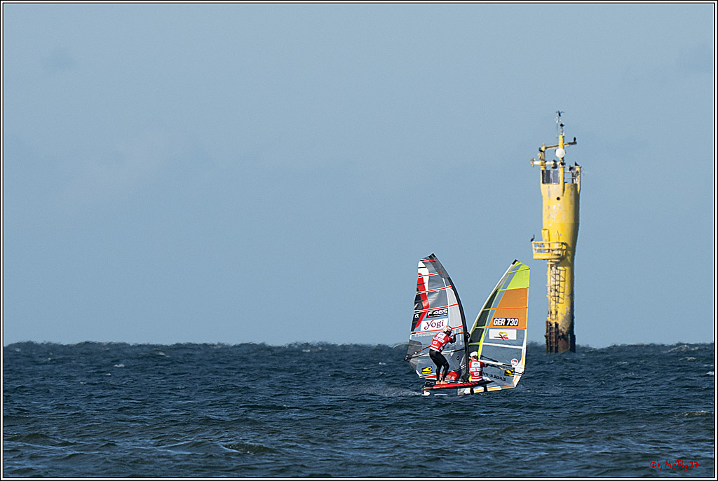 PWA 2024 - Slalom Foil - Man and Woman; Sylt, 30.09.2024