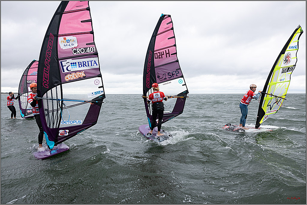 PWA 2024 - Slalom Foil - Man and Woman; Sylt, 01.10.2024