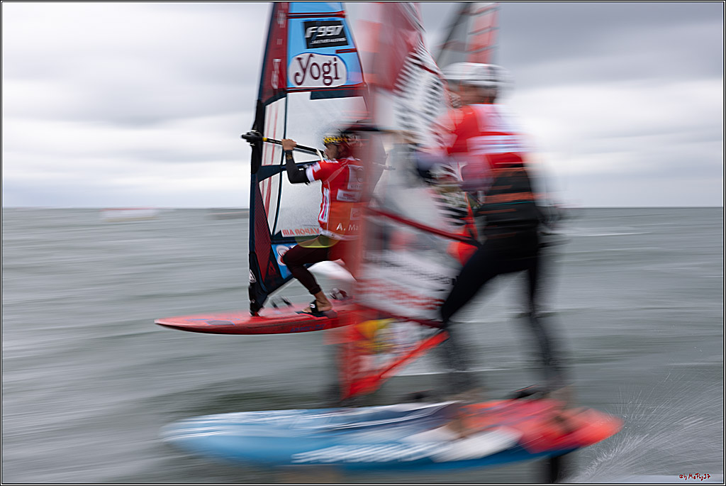PWA 2024 - Slalom Foil - Man and Woman; Sylt, 01.10.2024