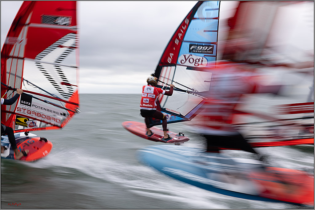 PWA 2024 - Slalom Foil - Man and Woman; Sylt, 01.10.2024