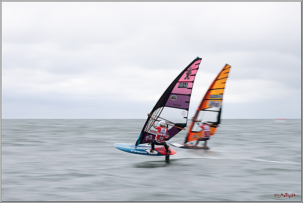 PWA 2024 - Slalom Foil - Man and Woman; Sylt, 01.10.2024
