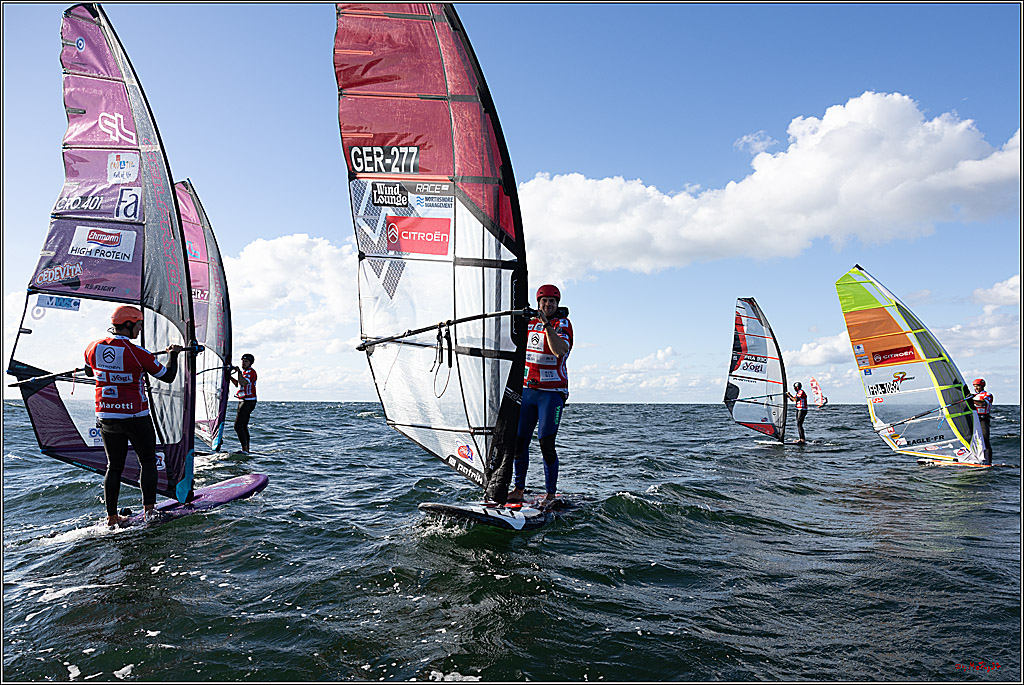 PWA 2024 - Slalom Foil - Man and Woman; Sylt, 02.10.2024
