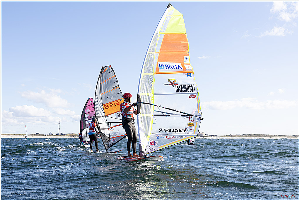 PWA 2024 - Slalom Foil - Man and Woman; Sylt, 02.10.2024