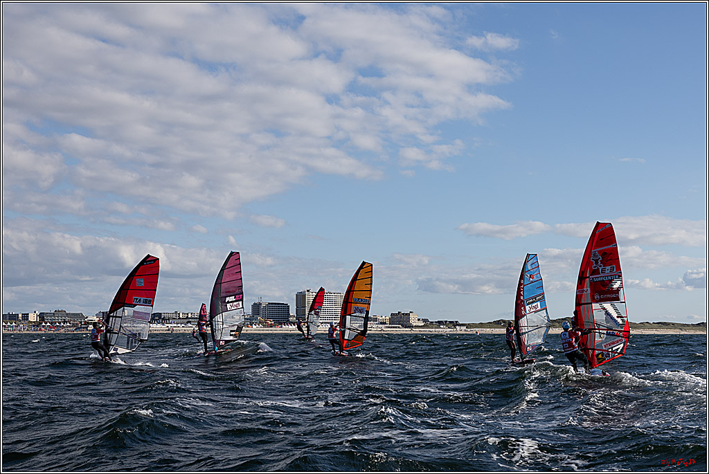 PWA 2024 - Slalom Foil - Man and Woman; Sylt, 02.10.2024