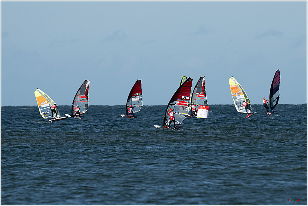 PWA 2024 - Slalom Foil - Man and Woman; Sylt, 30.09.2024