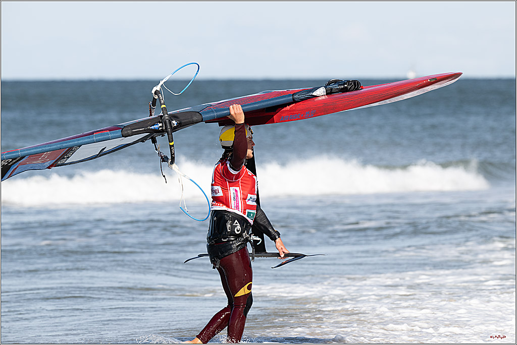 PWA 2024 - Slalom Foil - Man and Woman; Sylt, 30.09.2024