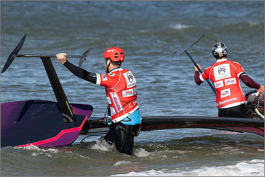 PWA 2024 - Slalom Foil - Man and Woman; Sylt, 30.09.2024