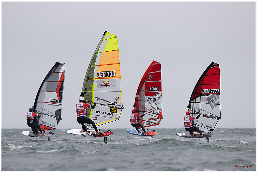 PWA 2024 - Slalom Foil - Man and Woman; Sylt, 01.10.2024