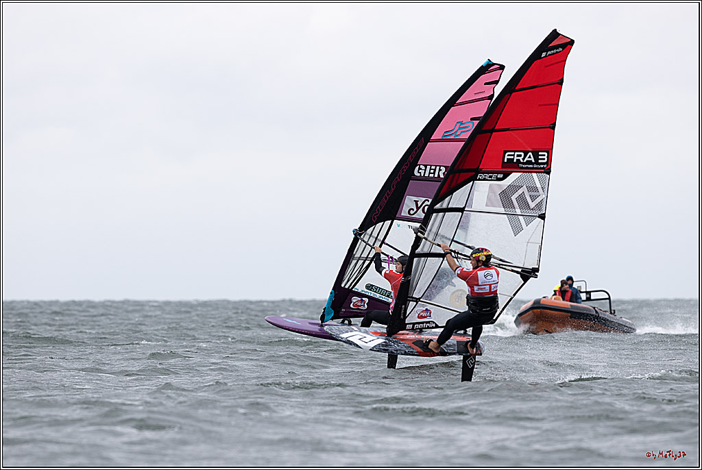 PWA 2024 - Slalom Foil - Man and Woman; Sylt, 01.10.2024