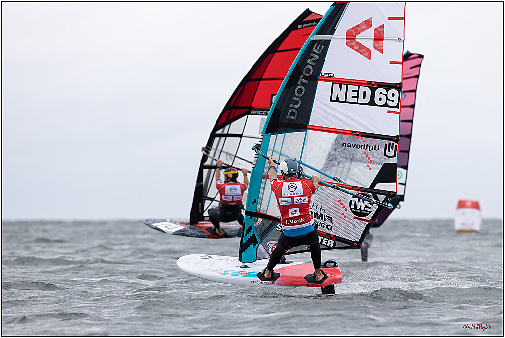 PWA 2024 - Slalom Foil - Man and Woman; Sylt, 01.10.2024