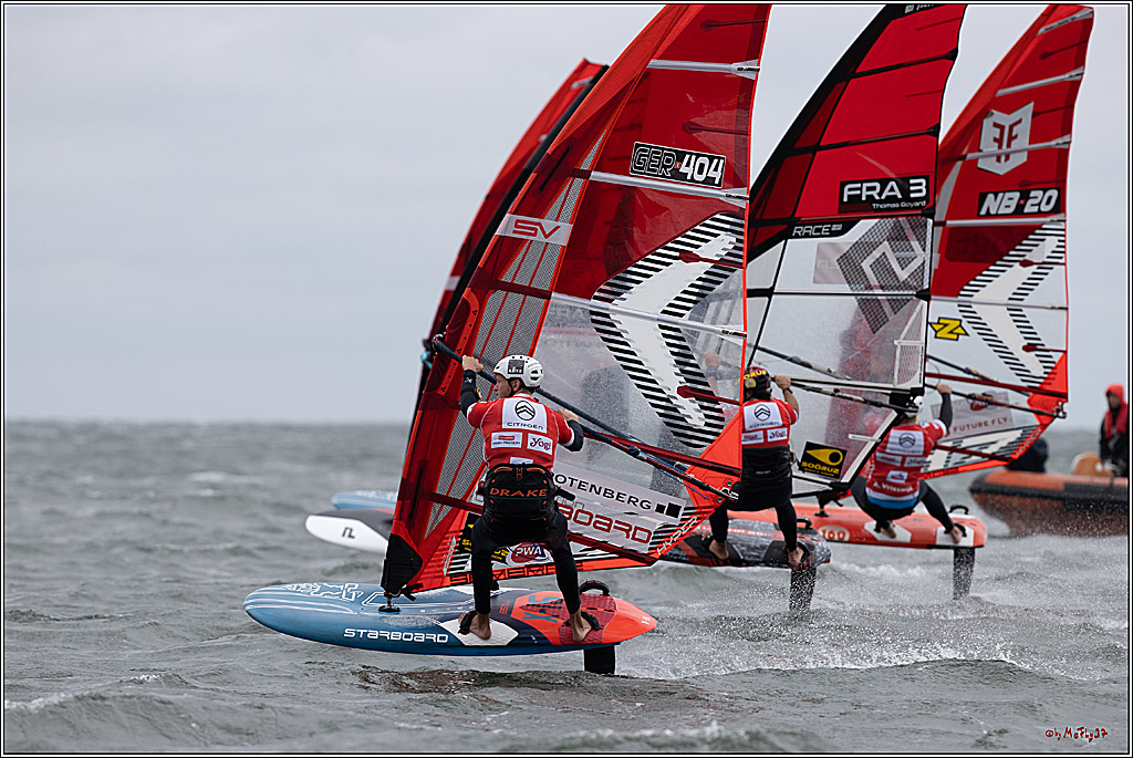 PWA 2024 - Slalom Foil - Man and Woman; Sylt, 01.10.2024