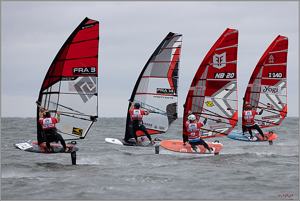 PWA 2024 - Slalom Foil - Man and Woman; Sylt, 01.10.2024
