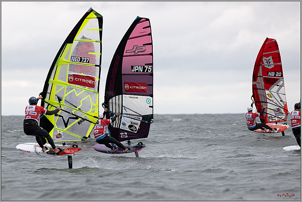 PWA 2024 - Slalom Foil - Man and Woman; Sylt, 01.10.2024