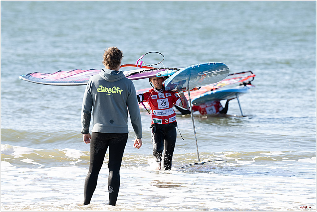 PWA 2024 - Slalom Foil - Man and Woman; Sylt, 30.09.2024