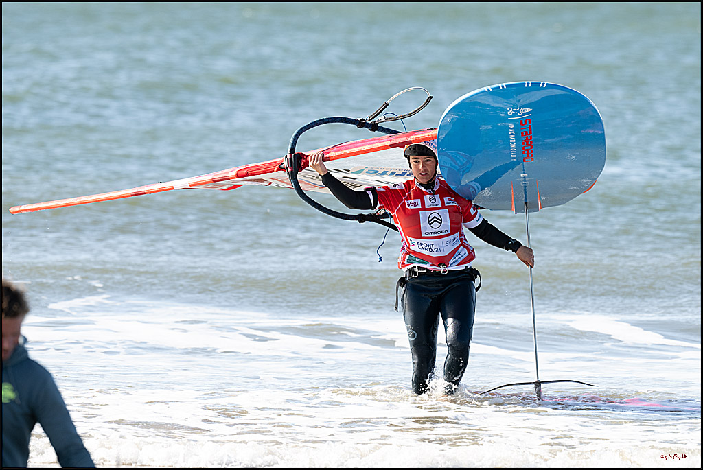 PWA 2024 - Slalom Foil - Man and Woman; Sylt, 30.09.2024