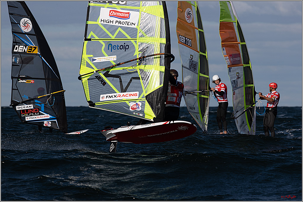 PWA 2024 - Slalom Foil - Man and Woman; Sylt, 02.10.2024