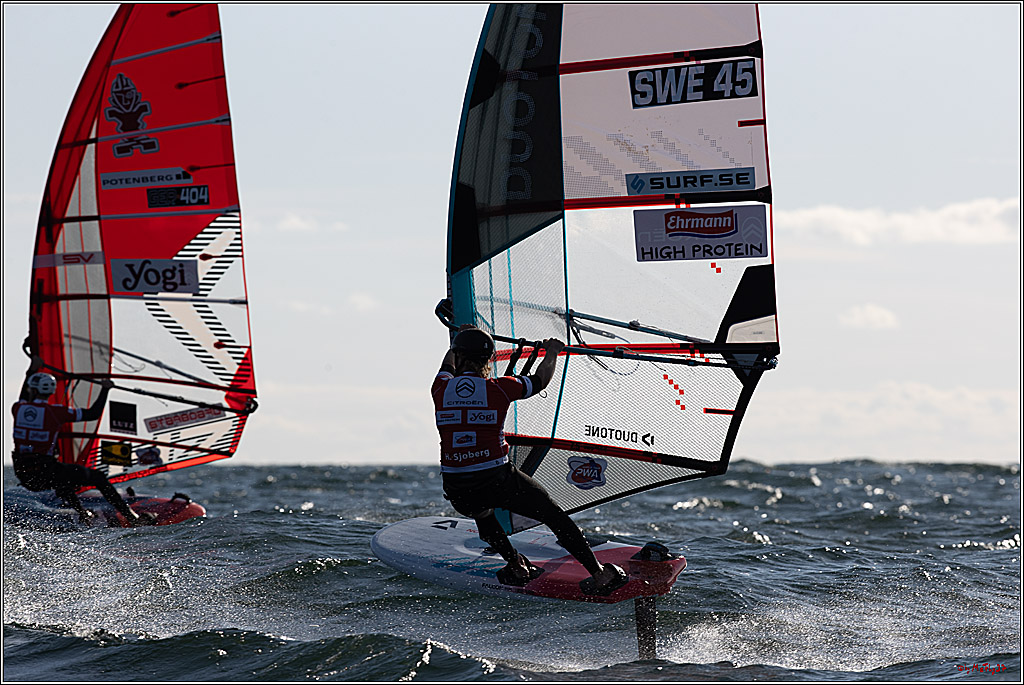 PWA 2024 - Slalom Foil - Man and Woman; Sylt, 02.10.2024