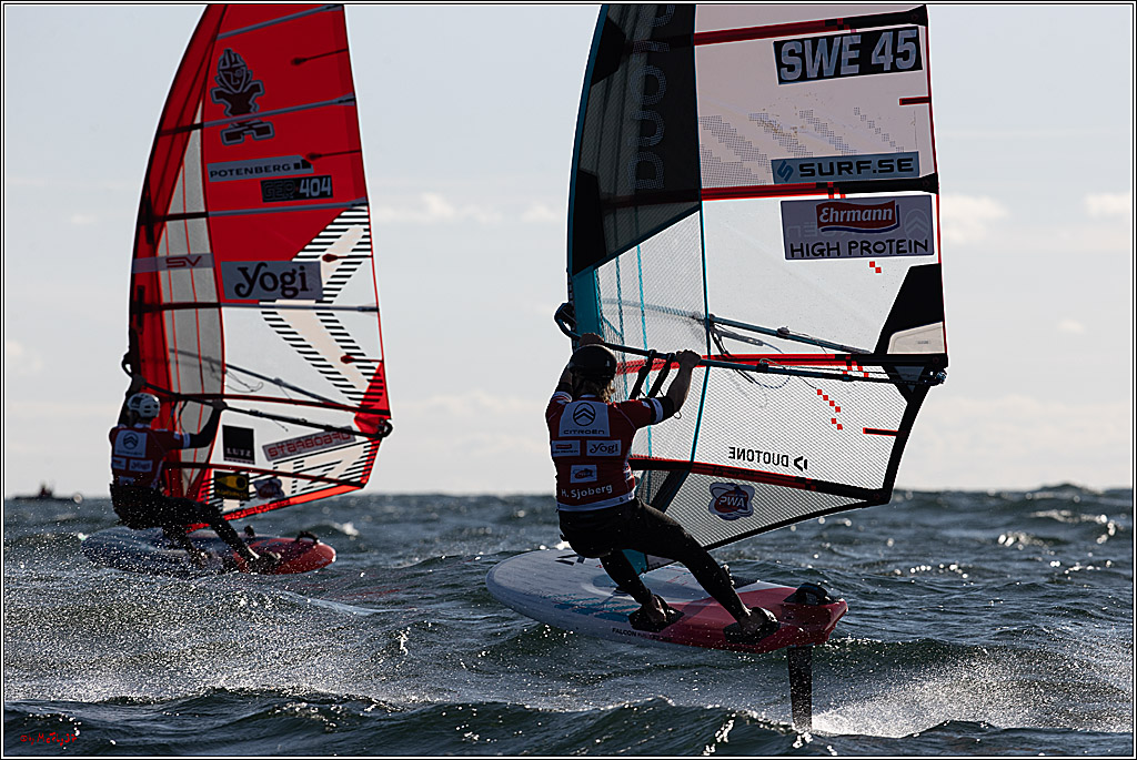PWA 2024 - Slalom Foil - Man and Woman; Sylt, 02.10.2024