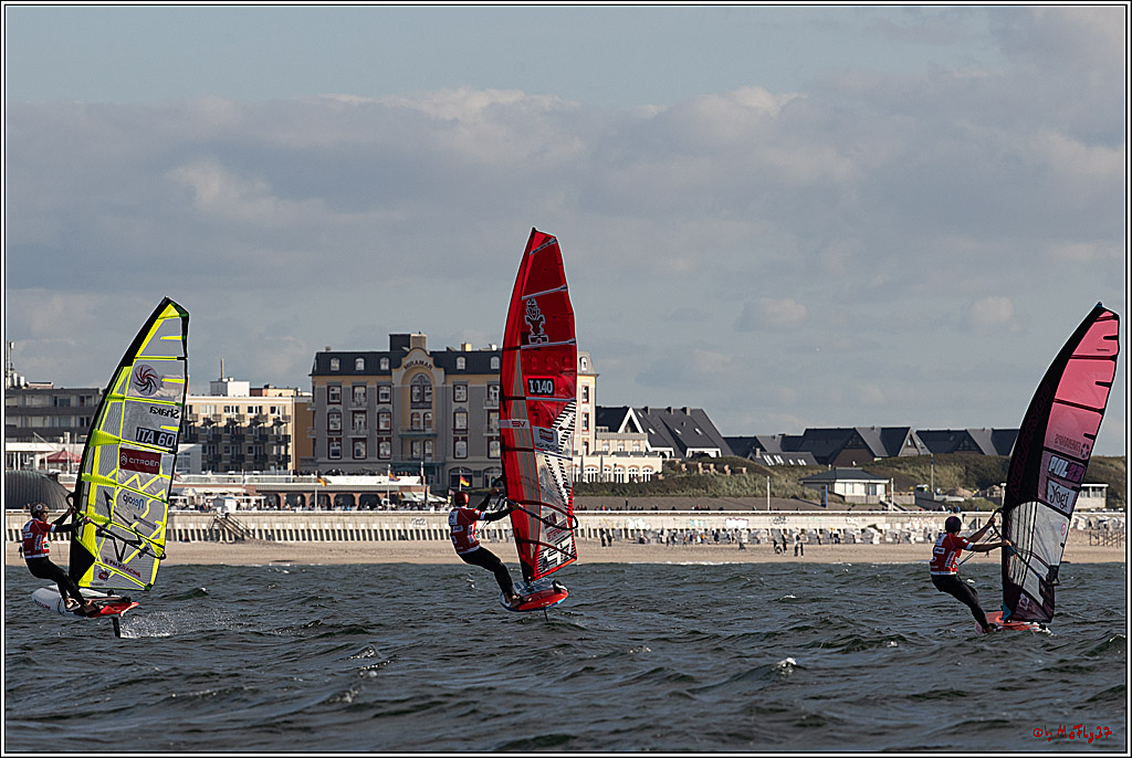 PWA 2024 - Slalom Foil - Man and Woman; Sylt, 02.10.2024