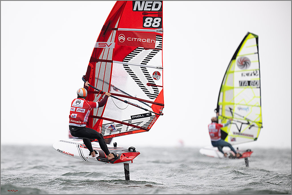 PWA 2024 - Slalom Foil - Man and Woman; Sylt, 01.10.2024