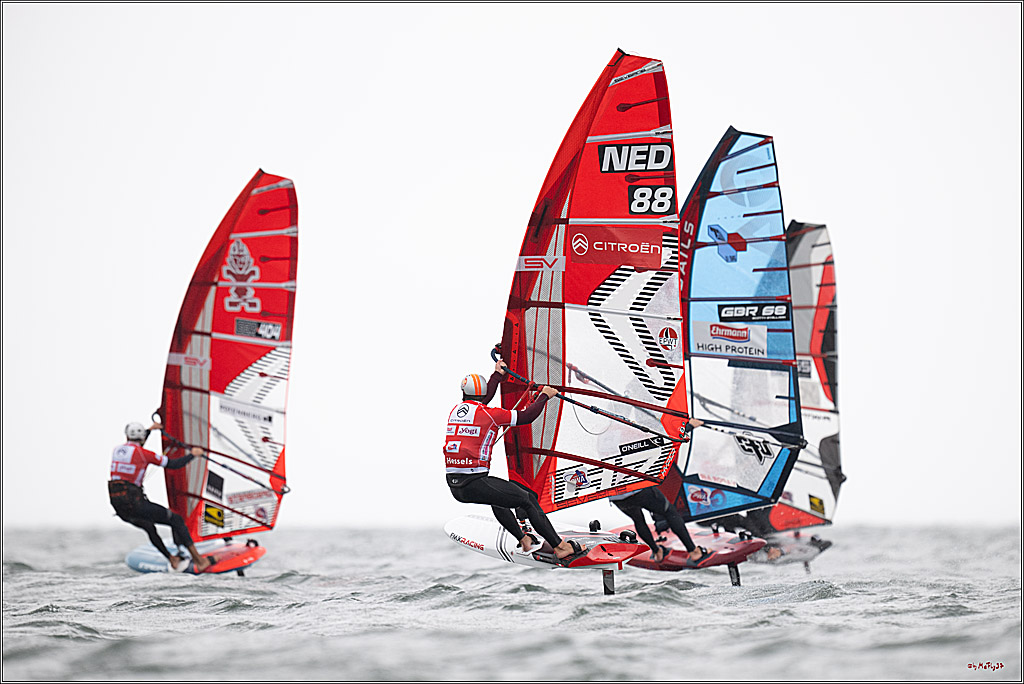 PWA 2024 - Slalom Foil - Man and Woman; Sylt, 01.10.2024