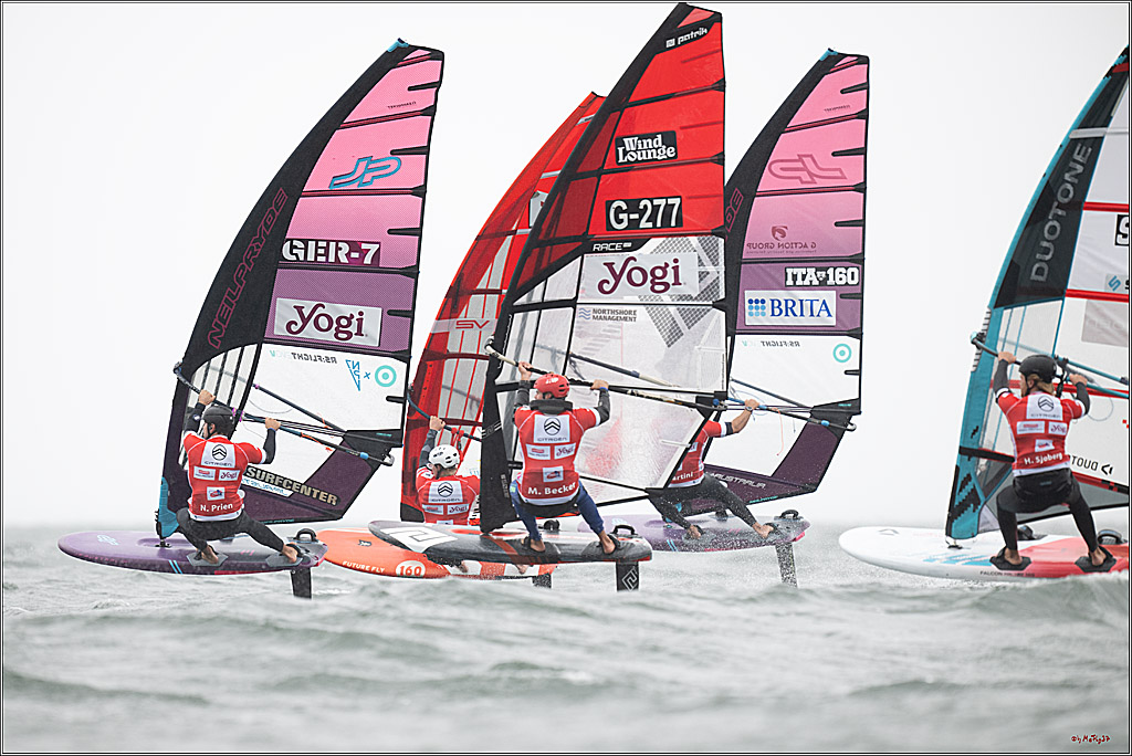 PWA 2024 - Slalom Foil - Man and Woman; Sylt, 01.10.2024