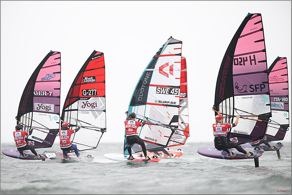 PWA 2024 - Slalom Foil - Man and Woman; Sylt, 01.10.2024