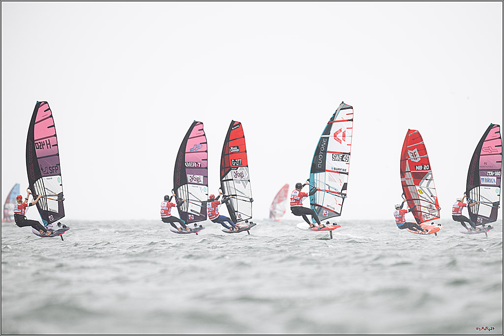 PWA 2024 - Slalom Foil - Man and Woman; Sylt, 01.10.2024