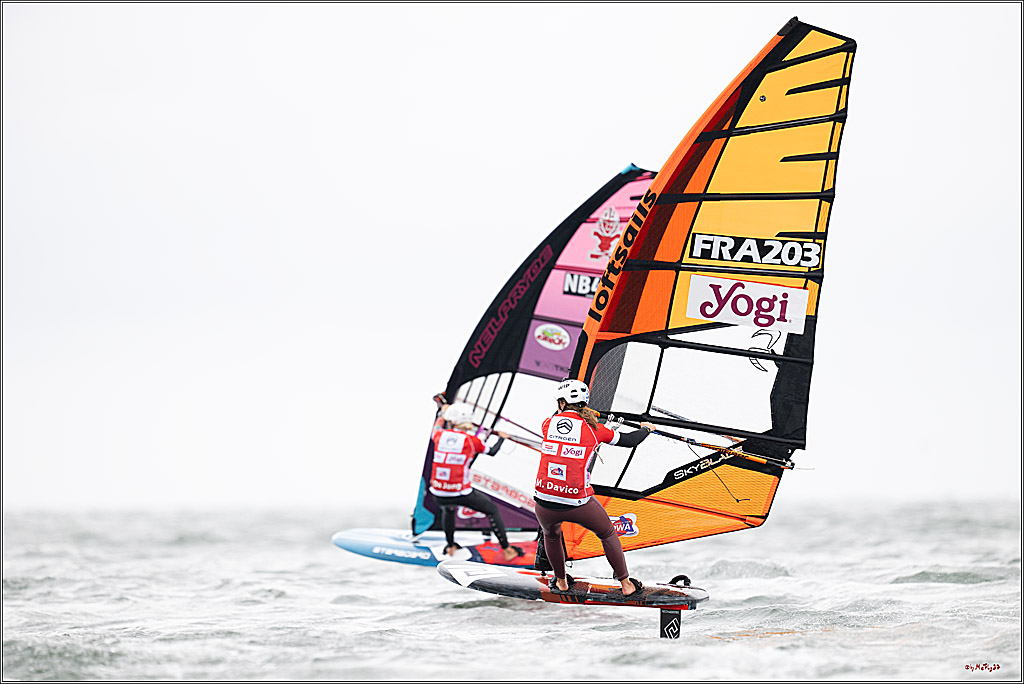 PWA 2024 - Slalom Foil - Man and Woman; Sylt, 01.10.2024