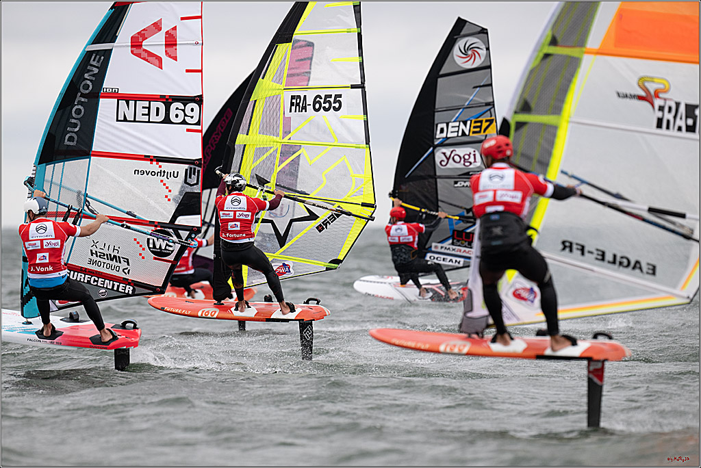 PWA 2024 - Slalom Foil - Man and Woman; Sylt, 01.10.2024