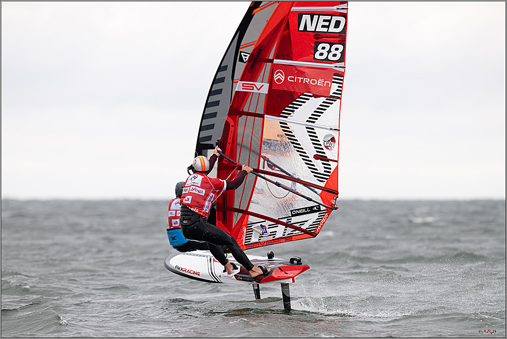 PWA 2024 - Slalom Foil - Man and Woman; Sylt, 01.10.2024