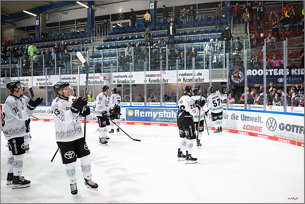 PENNY DEL 1; Iserlohn Roosters - Kölner Haie; Iserlohn, 28.10.2025