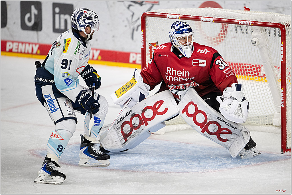 PENNY DEL 1; Kölner Haie - Dresdner Eislöwen; Köln, 16.11.2025