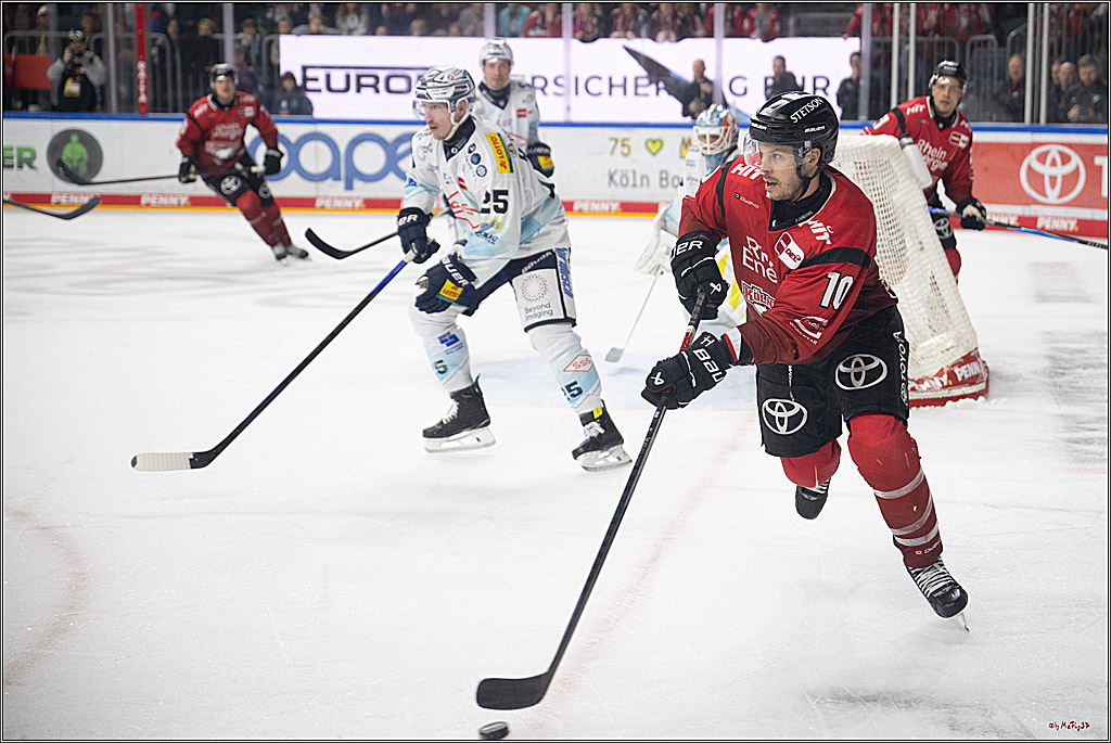 PENNY DEL 1; Kölner Haie - Dresdner Eislöwen; Köln, 16.11.2025