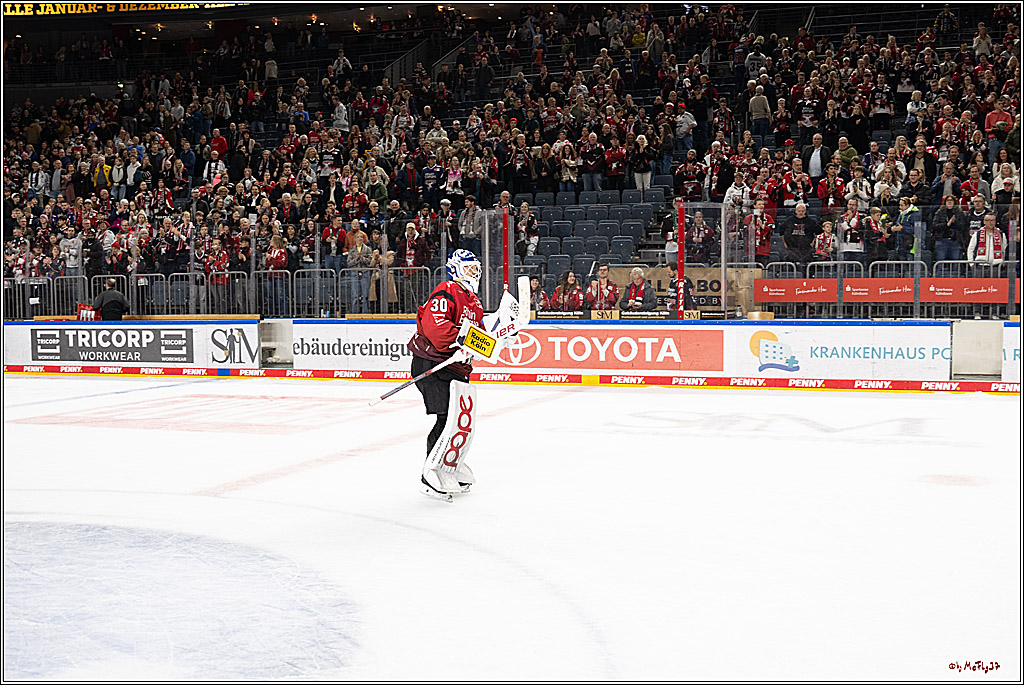 PENNY DEL 1; Kölner Haie - Dresdner Eislöwen; Köln, 16.11.2025