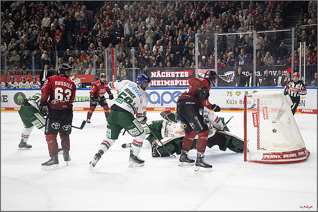 PENNY DEL 1; Kölner Haie - Augsburger Panther; Köln, 21.11.2025