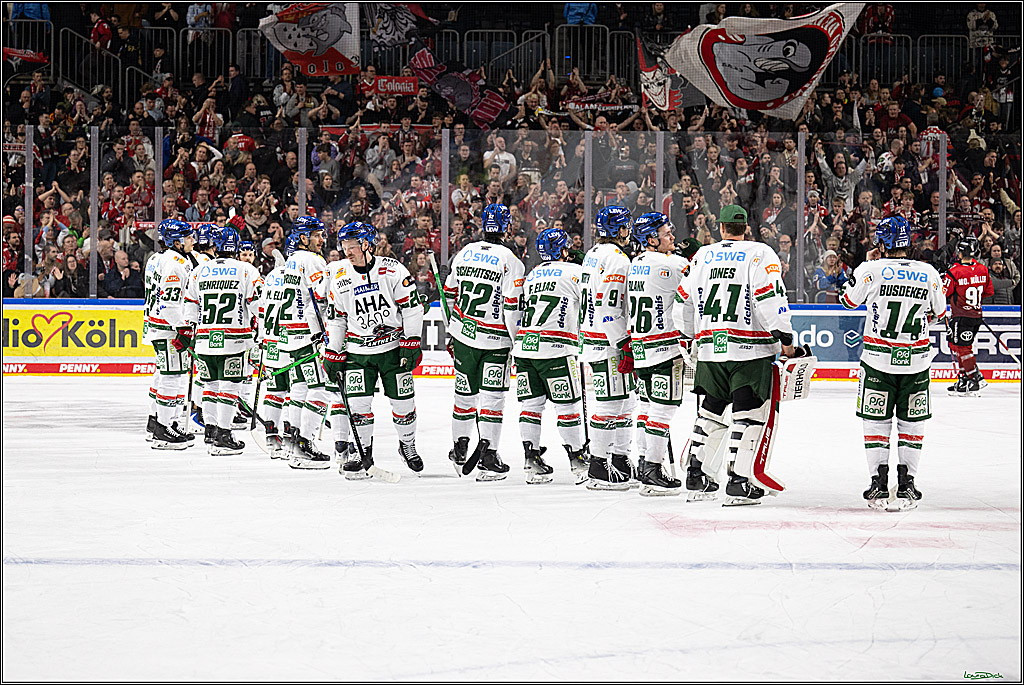PENNY DEL 1; Kölner Haie - Augsburger Panther; Koeln, 21.11.2025