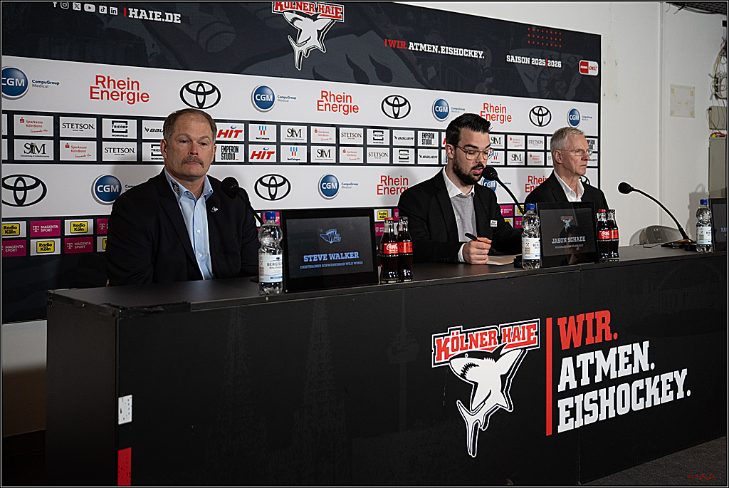 PENNY DEL 1; Kölner Haie - Schwenninger Wild Wings; Köln, 23.11.2025